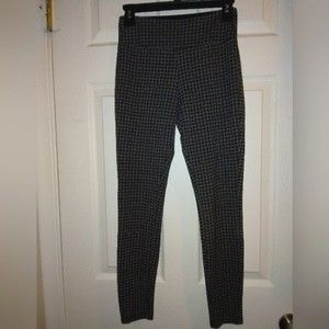 Peace &‎ Pearl tummy control black and grey pull on leggings pants